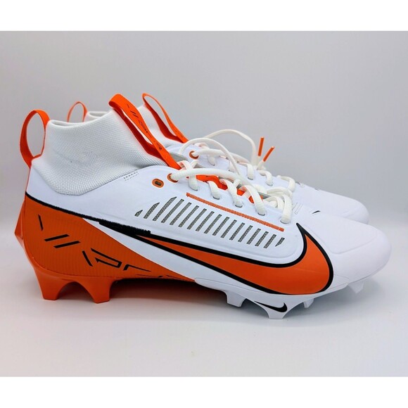 Nike Vapor Edge Pro 360 2 TB Football Cleats White Orange Mens 11 FQ4044-100 main image 5